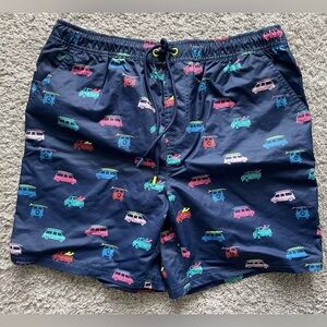 Boden Elasticated Waist Swim Short Surfer Men’s Size Large (Missing Tag)